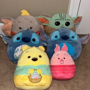 Squishmallow:Disney Bundle of 6!